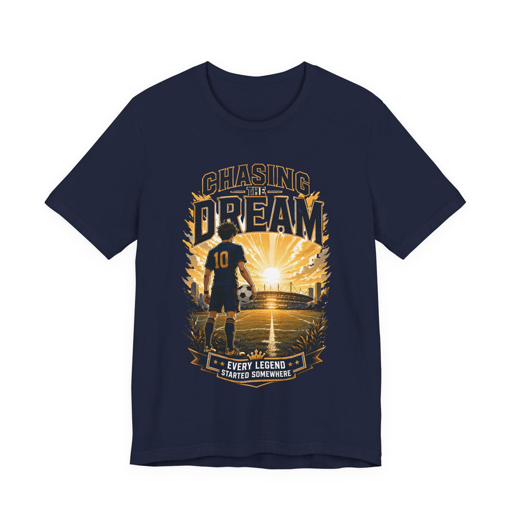 Chasing the Dream Soccer Graphic T Shirt