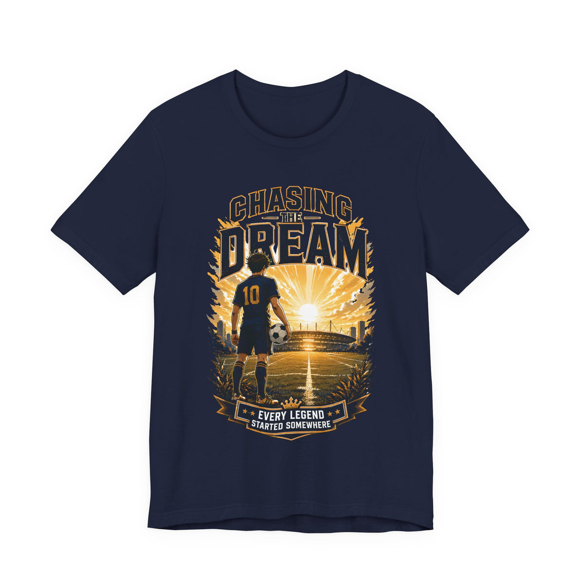 Chasing the Dream Soccer Graphic T Shirt