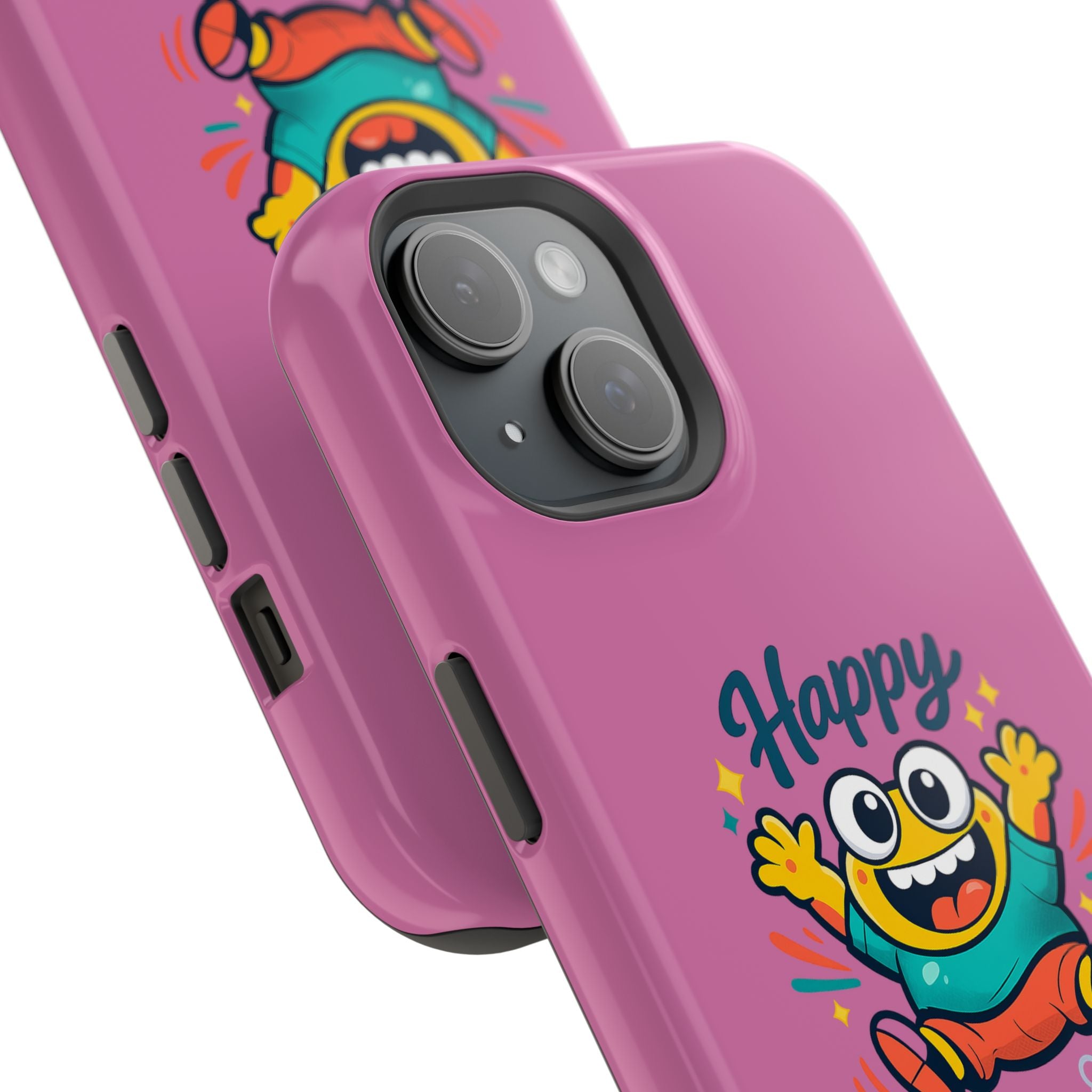 Happy Monster Magnetic Impact-Resistant Phone Case