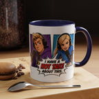 Jake And Emma Hot Take Coffee Mug — "I Have A Hot Take About This" Mug (11/15oz)