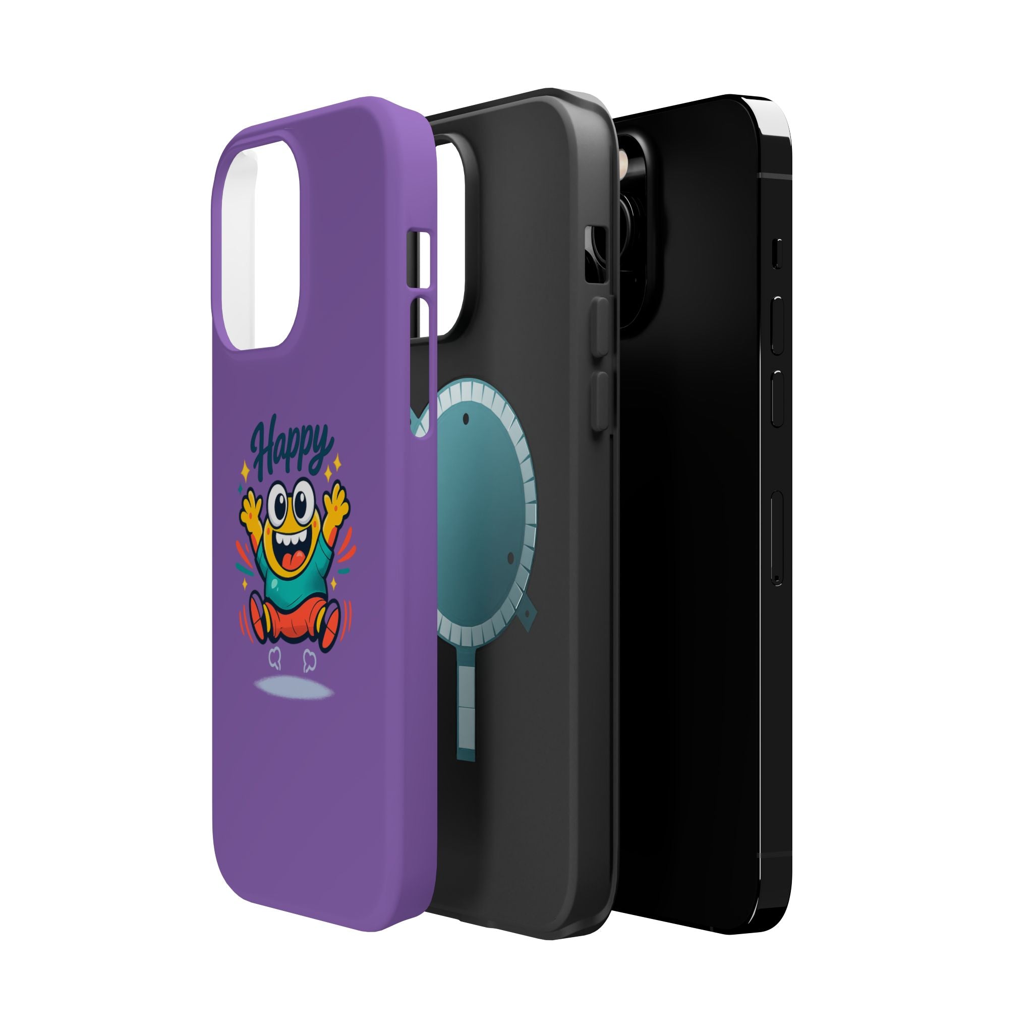 Happy Monster Magnetic Impact-Resistant Phone Case