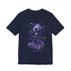 Astronaut Galaxy Tee — "Your Mind Creates Reality" Space Graphic T-Shirt