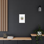 Happy Blob Cartoon Canvas Bold Kawaii Wall Art