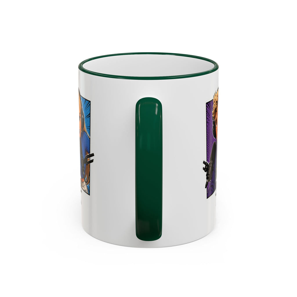 Jake And Emma Hot Take Accent Rim Mug – I Have A Hot Take About This Comic Coffee Cup (11oz/15oz)