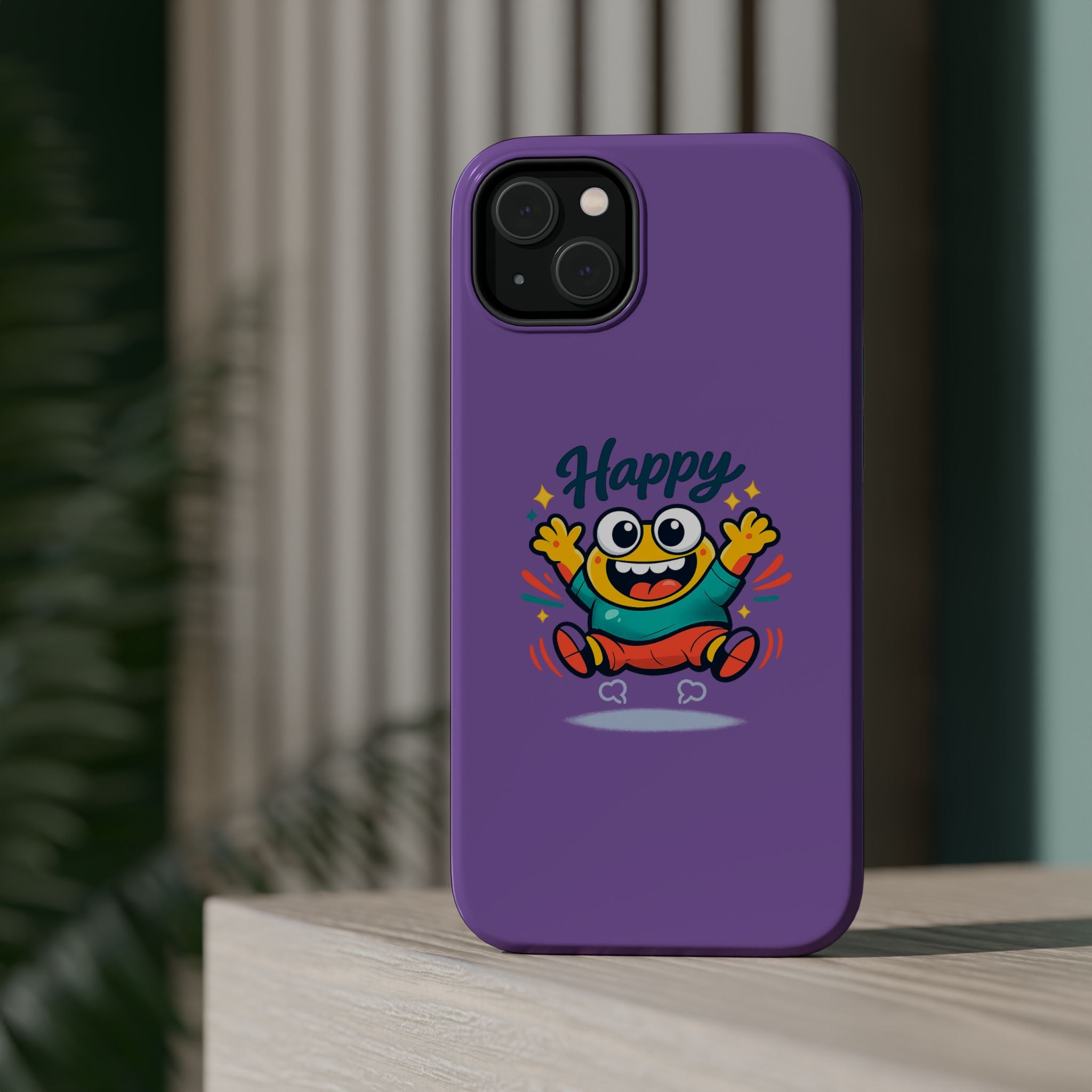 Happy Monster Magnetic Impact-Resistant Phone Case