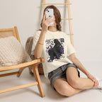 Peacekeeper Anime Graphic T Shirt Purple Streetwear Design