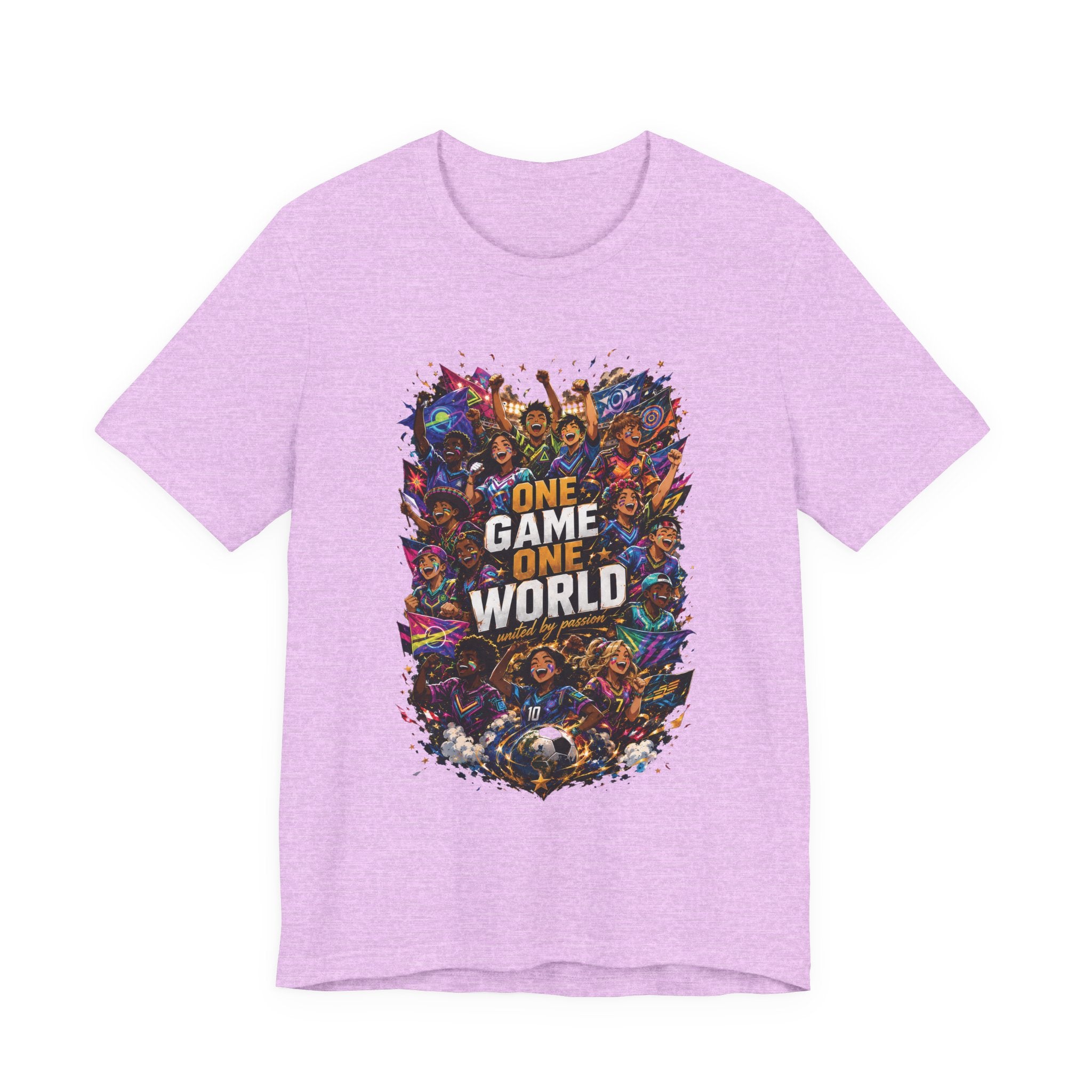 T-Shirt — 'One Game One World' Gamer Graphic Tee