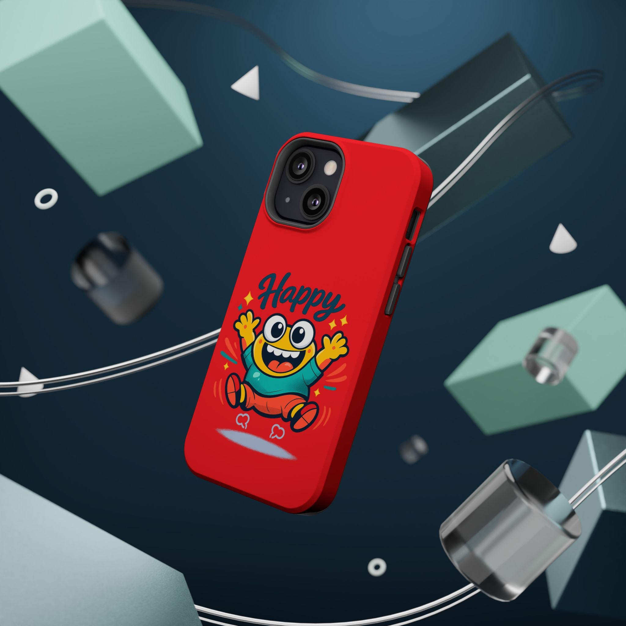 Happy Monster Magnetic Impact-Resistant Phone Case