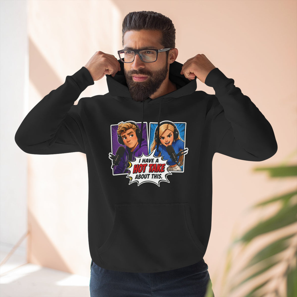 Hot Take Central Jake and Emma I Have a Hot Take Hoodie