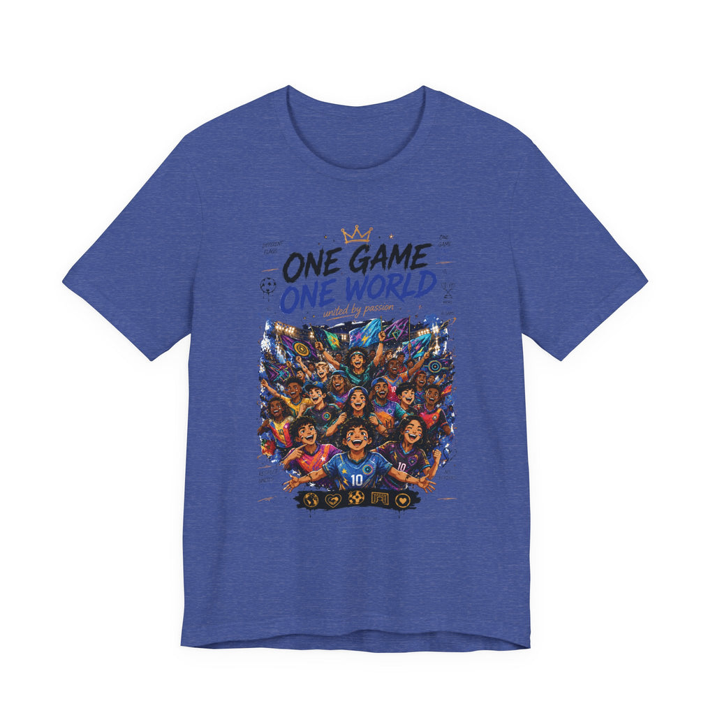 One Game One World Soccer Tee