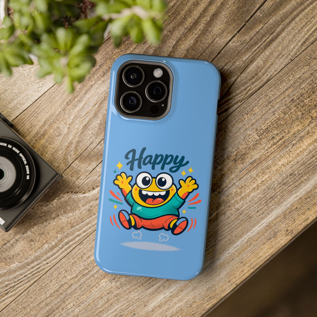 Happy Monster Magnetic Impact-Resistant Phone Case