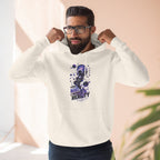 Galaxy Skate Hoodie — "You’re Not High, You’re Reality" Graphic Pullover