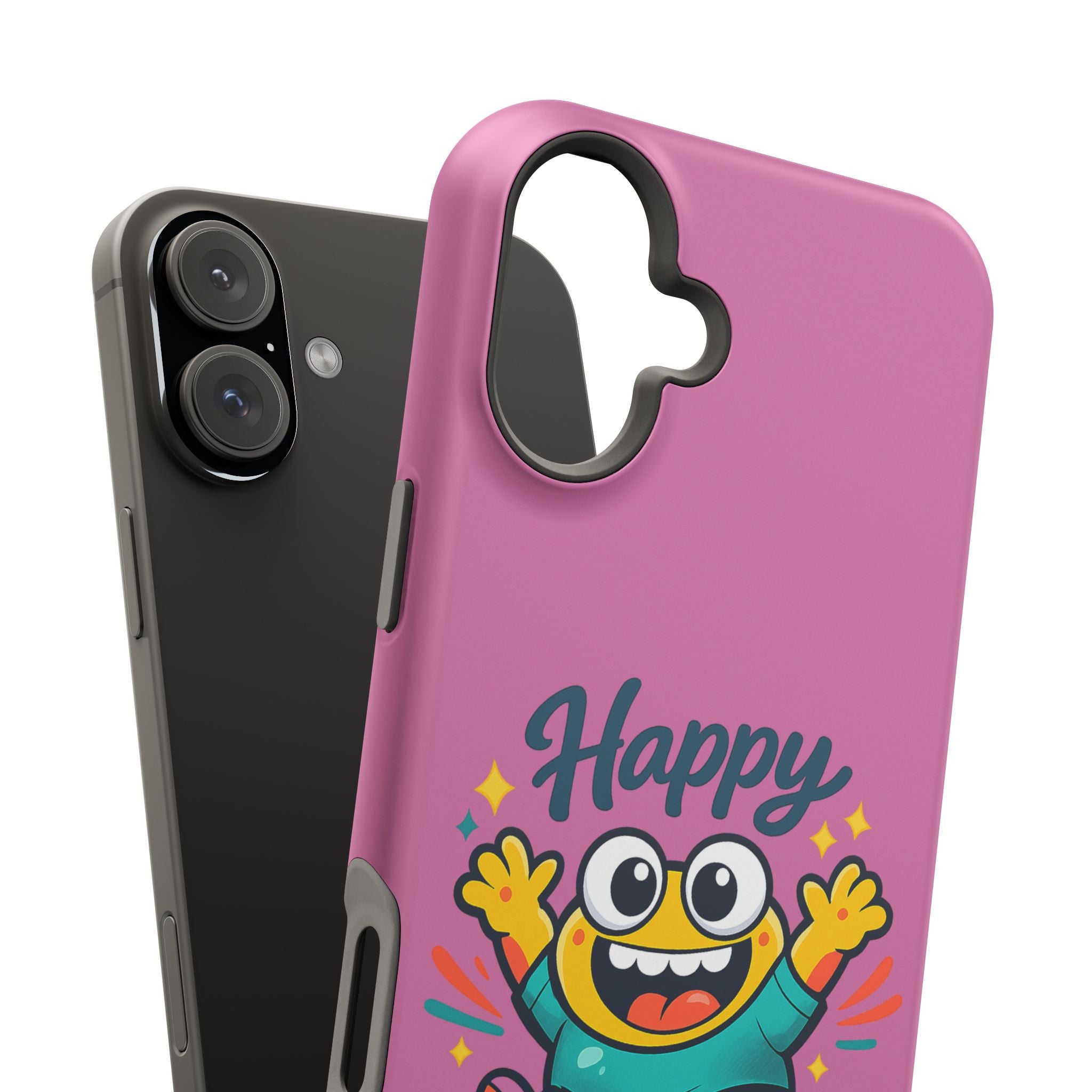 Happy Monster Magnetic Impact-Resistant Phone Case