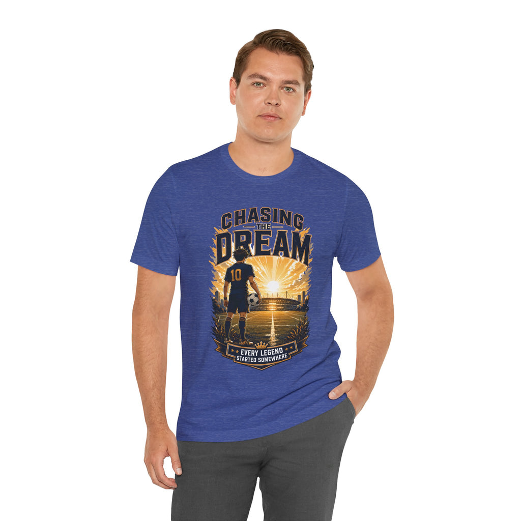 Chasing the Dream Soccer Graphic T Shirt