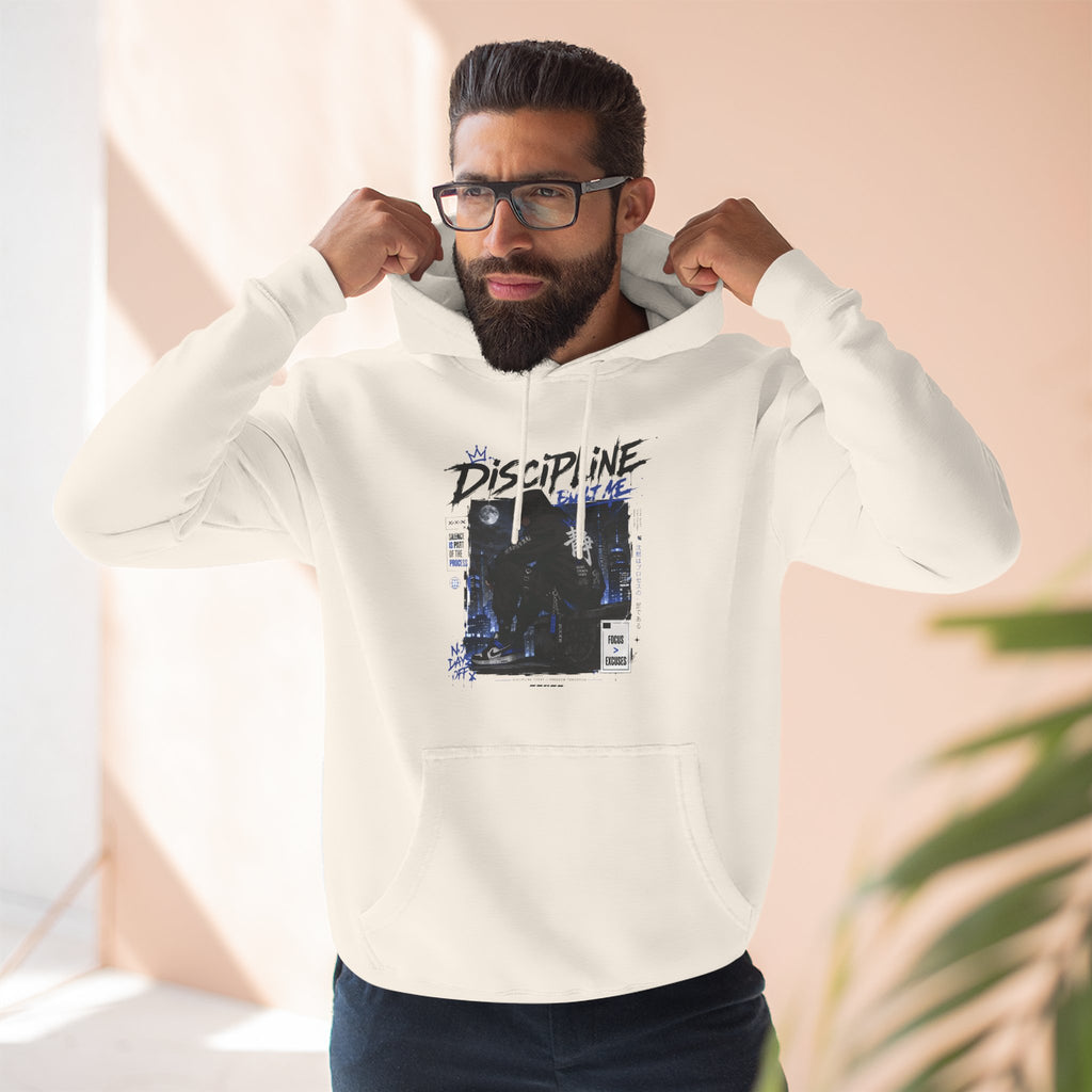 Discipline Graphic Hoodie — Vintage TV Photo Streetwear Pullover