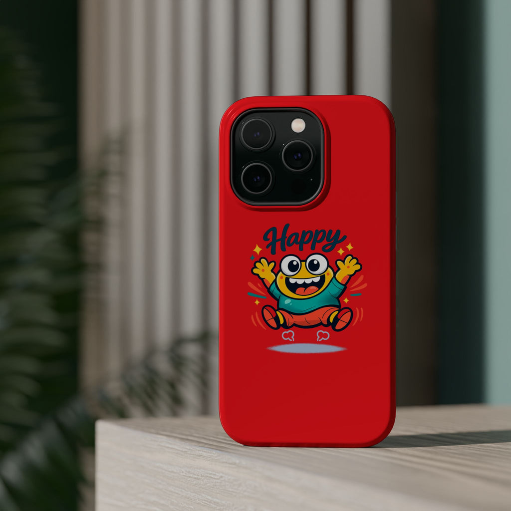 Happy Monster Magnetic Impact-Resistant Phone Case