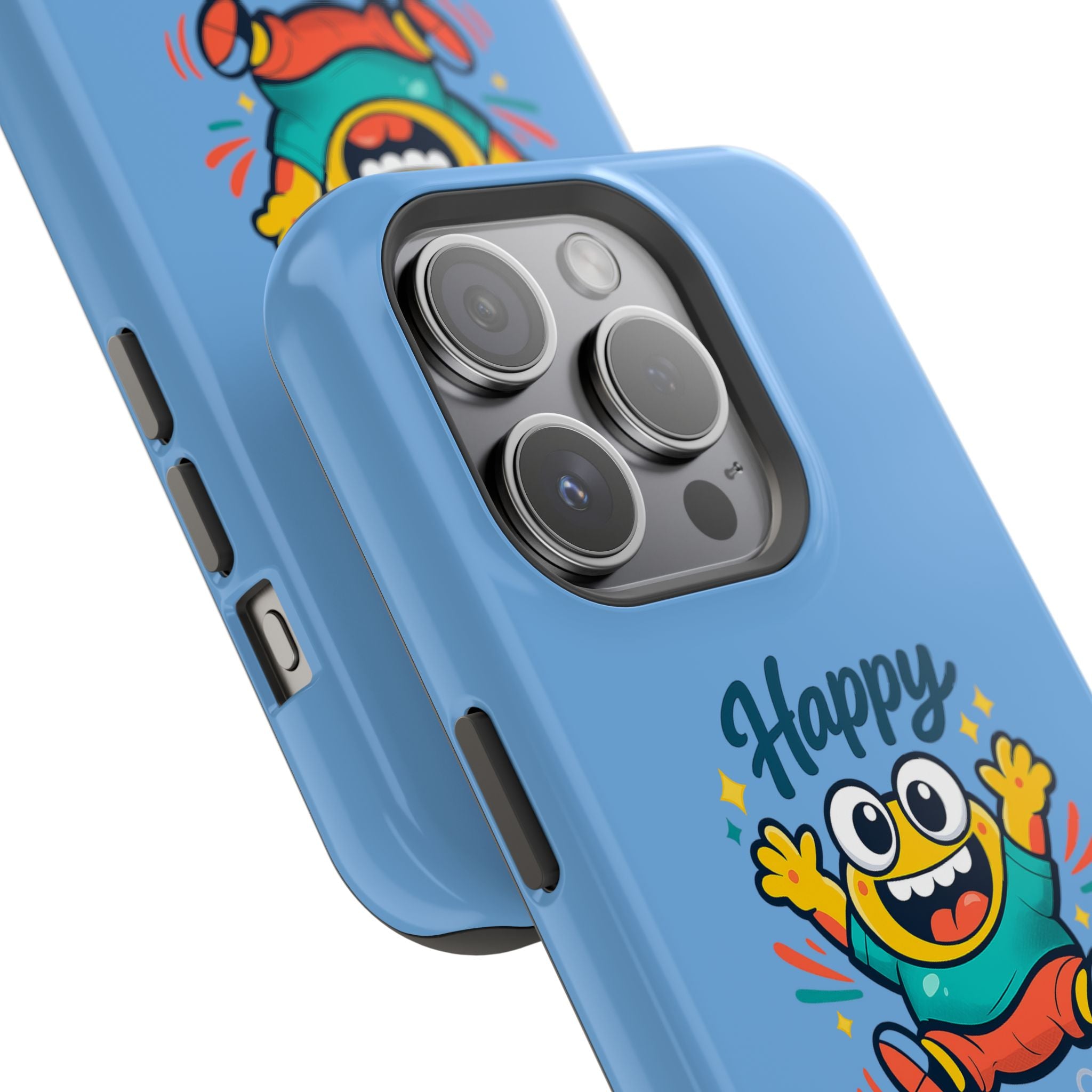 Happy Monster Magnetic Impact-Resistant Phone Case