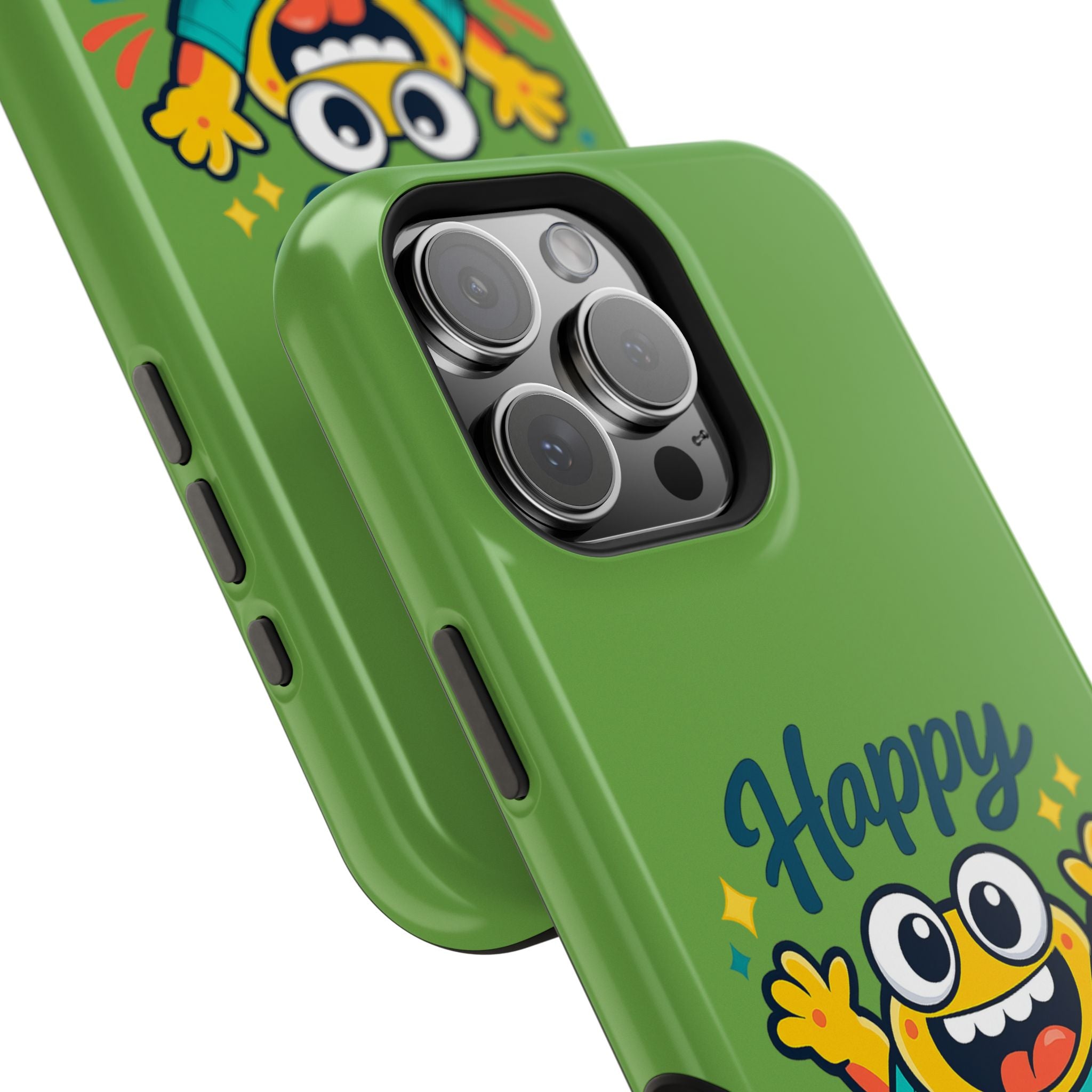 Happy Monster Magnetic Impact-Resistant Phone Case