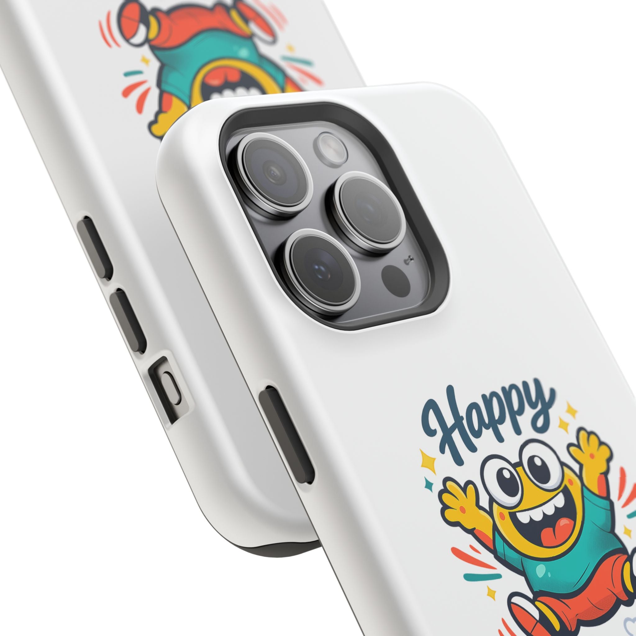 Happy Monster Magnetic Impact-Resistant Phone Case