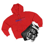 Hot Take Loading Zip Hoodie — "HOT TAKE" Retro Progress Bar Zip Hoodie