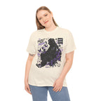 Peacekeeper Anime Graphic Tee — Purple Aesthetic Streetwear