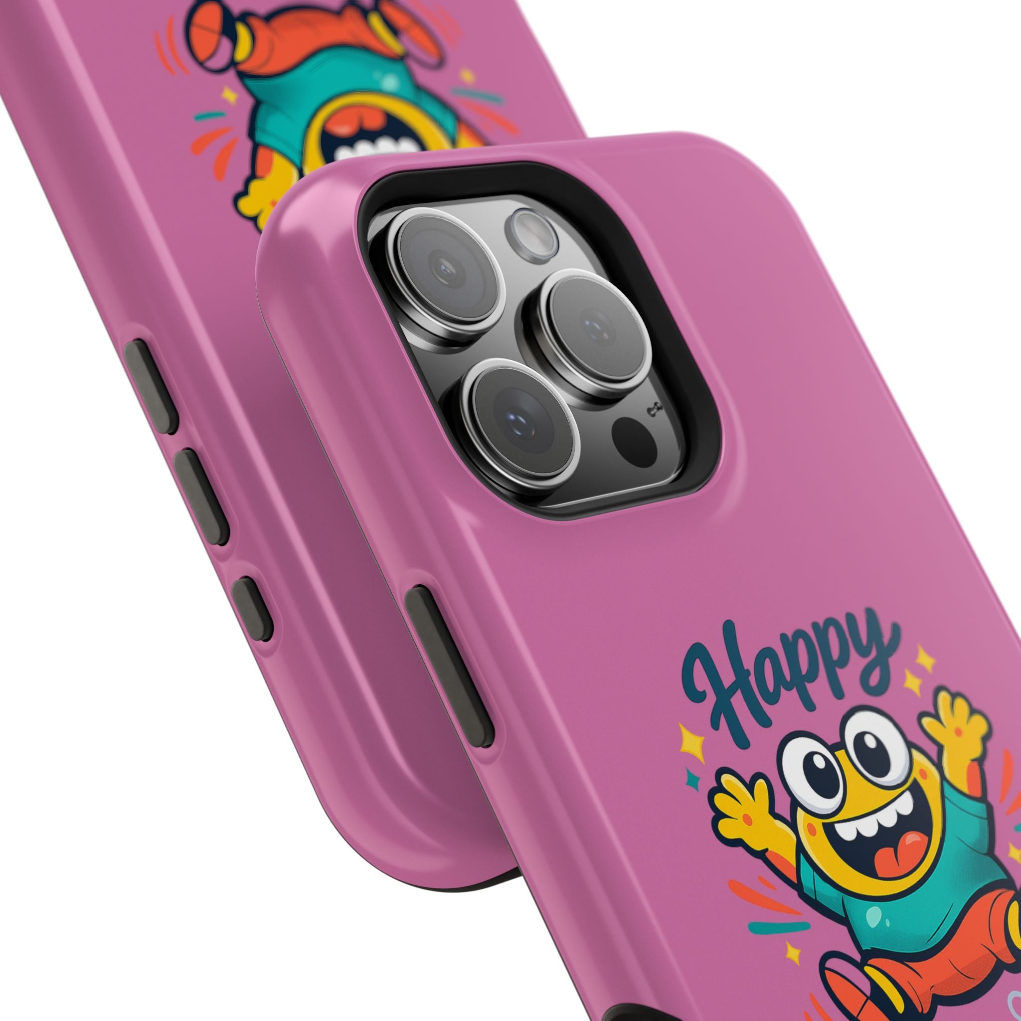 Happy Monster Magnetic Impact-Resistant Phone Case