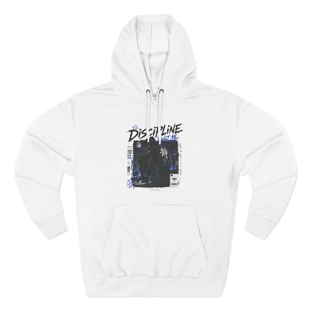 Discipline Built Me Graphic Hoodie Vintage Streetwear