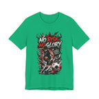 No Risk No Glory Soccer Graphic T Shirt