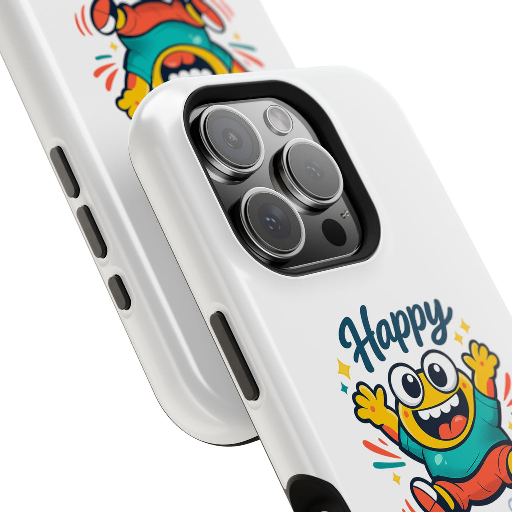 Happy Monster Magnetic Impact-Resistant Phone Case