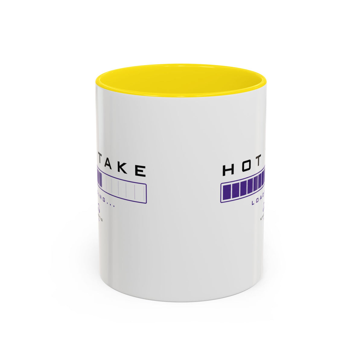 Hot Take Central Hot Take Loading Accent Mug