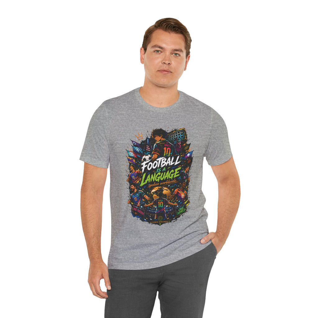 Football Is a Language Graphic T Shirt