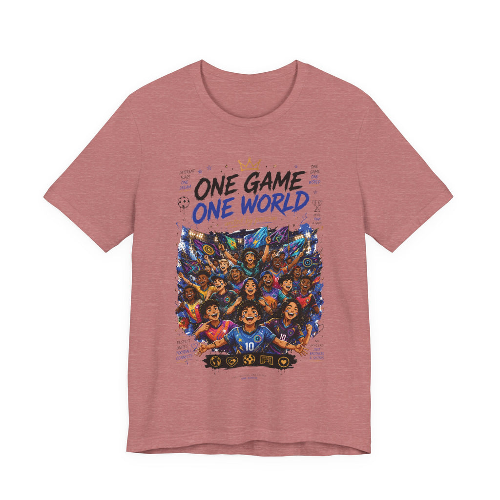 One Game One World Soccer T Shirt