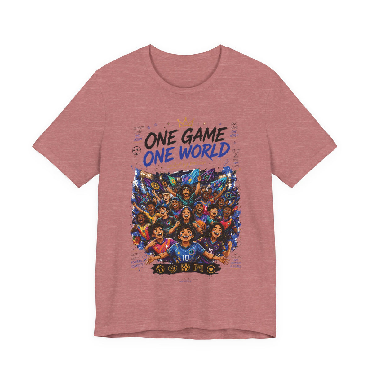 One Game One World Soccer T Shirt