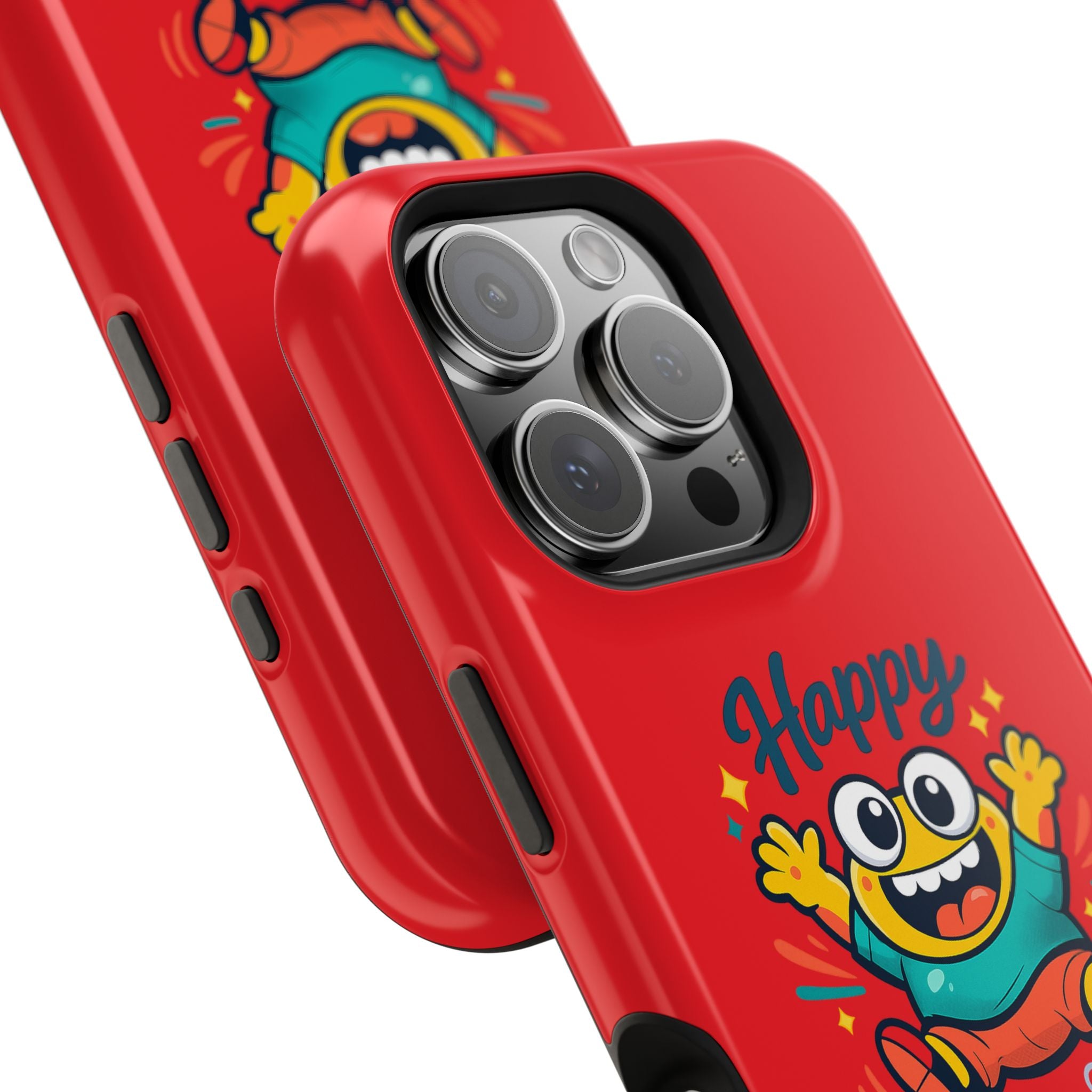 Happy Monster Magnetic Impact-Resistant Phone Case