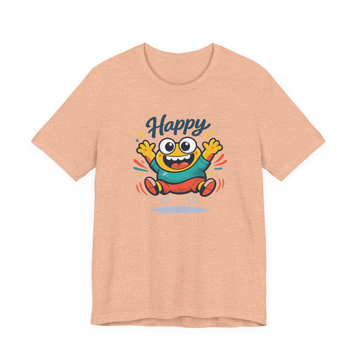 Happy Mood Blob T Shirt Cute Kawaii Graphic Tee