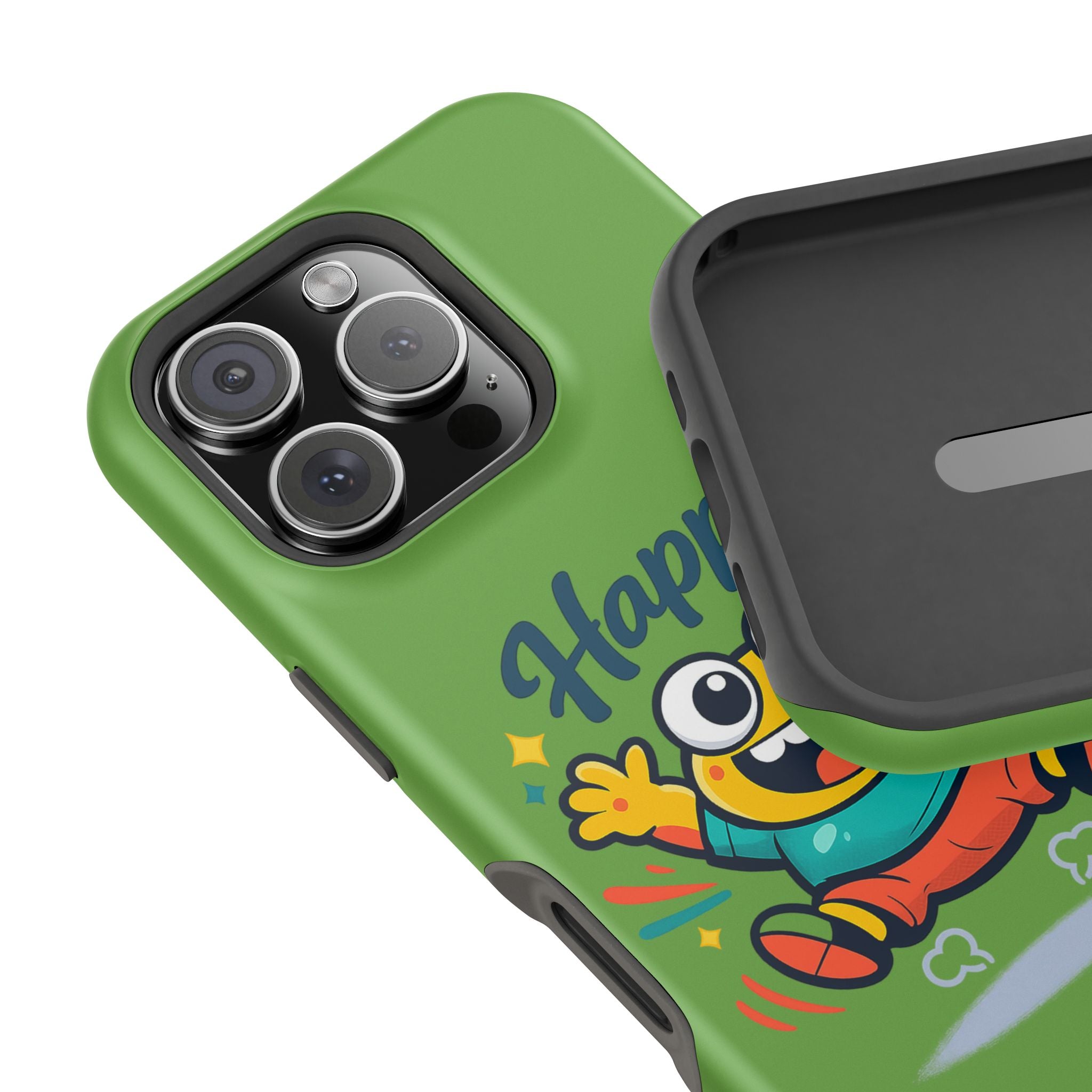 Happy Monster Magnetic Impact-Resistant Phone Case