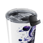 20oz Space Skateboarder Tumbler – “You Imagine Creates Reality” Inspirational Travel Mug