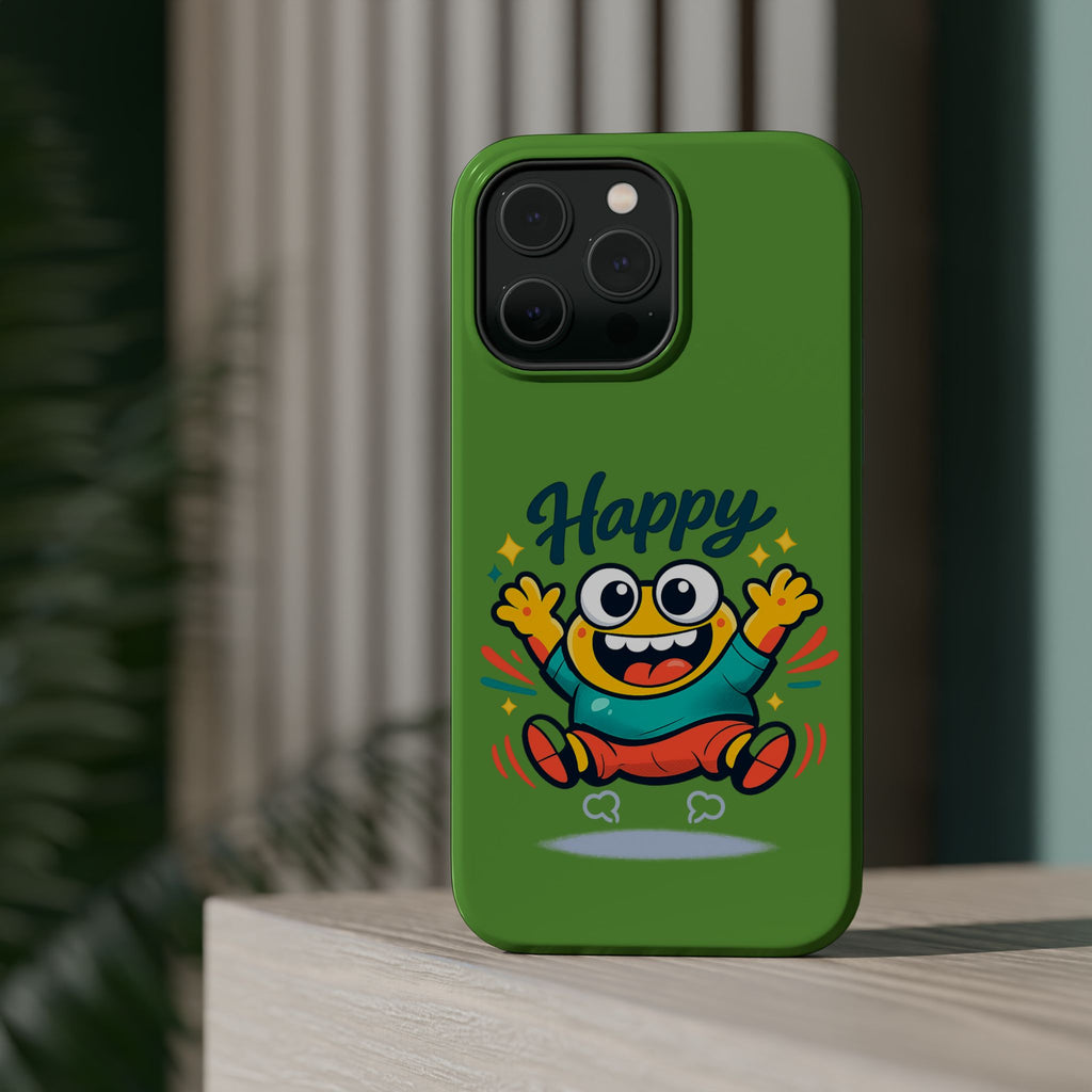 Happy Monster Magnetic Impact-Resistant Phone Case