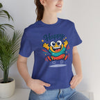 Happy Mood Blob Tee | kawaii minimal, thick outline emoji cartoon