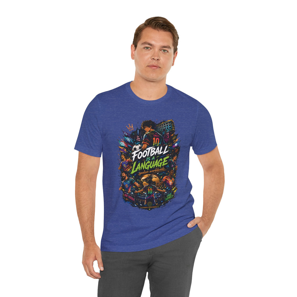 Football Is a Language Graphic T Shirt