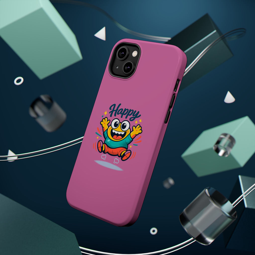 Happy Monster Magnetic Impact-Resistant Phone Case