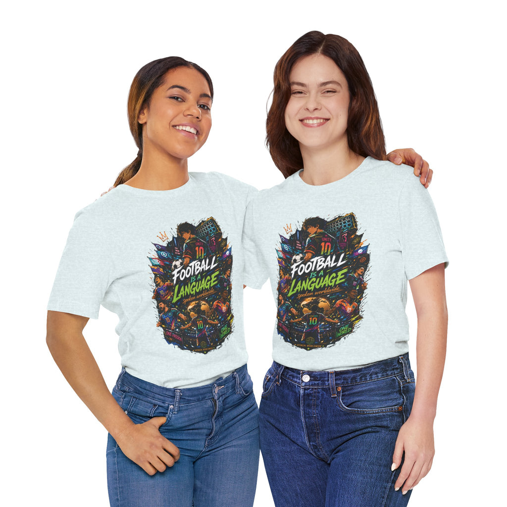 Football Is a Language Graphic T Shirt