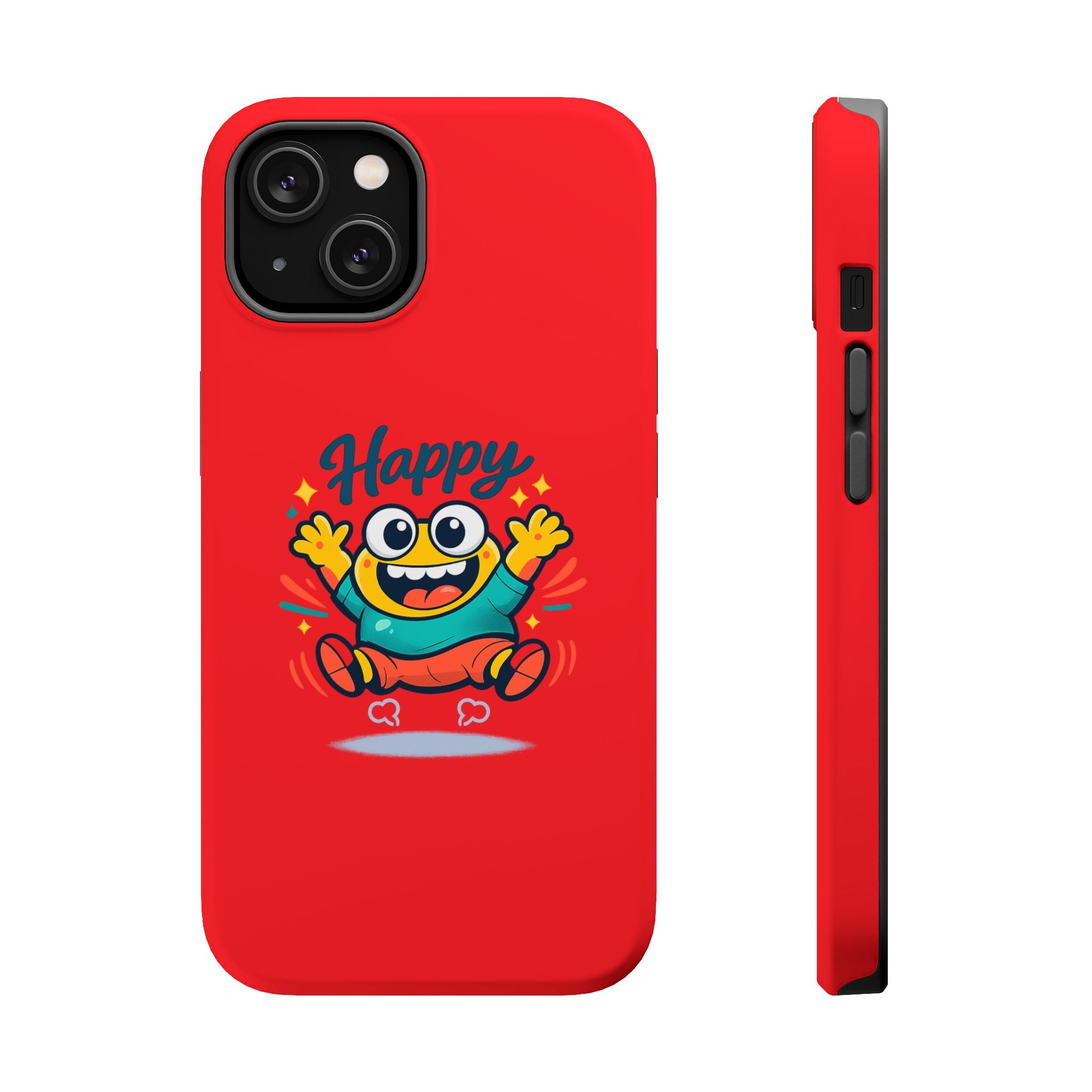 Happy Monster Magnetic Impact-Resistant Phone Case