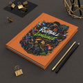 Football Is a Language Hardcover Journal — Personalized Soccer Notebook (Your Name & #10)
