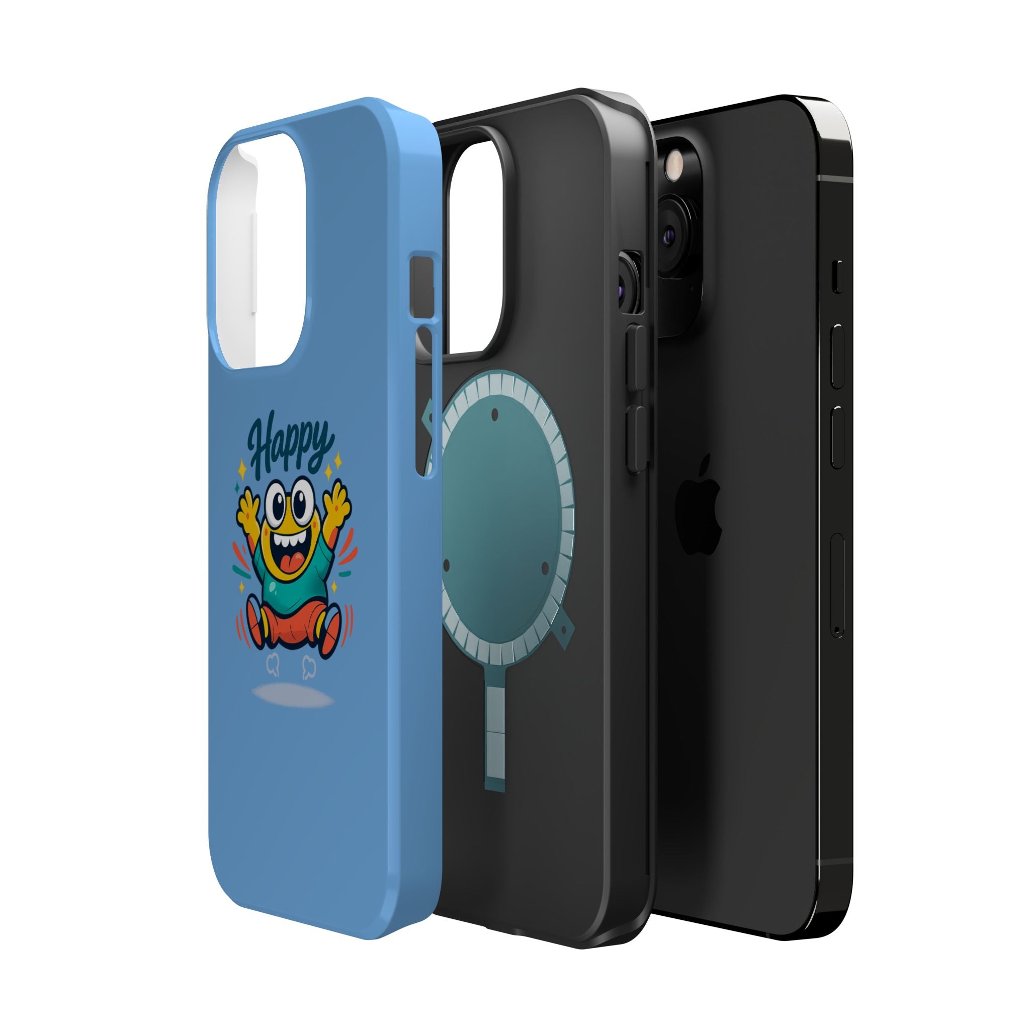 Happy Monster Magnetic Impact-Resistant Phone Case