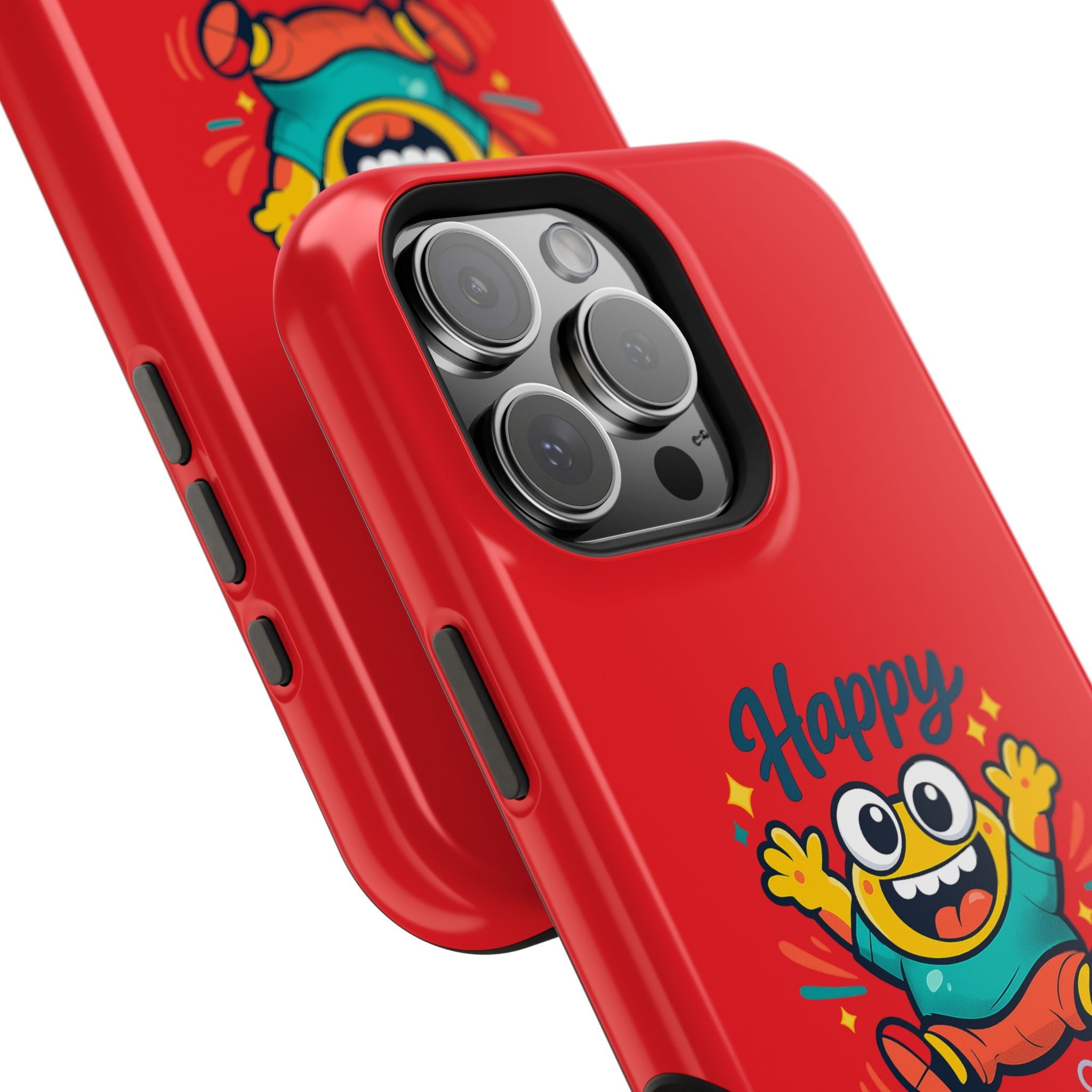Happy Monster Magnetic Impact-Resistant Phone Case