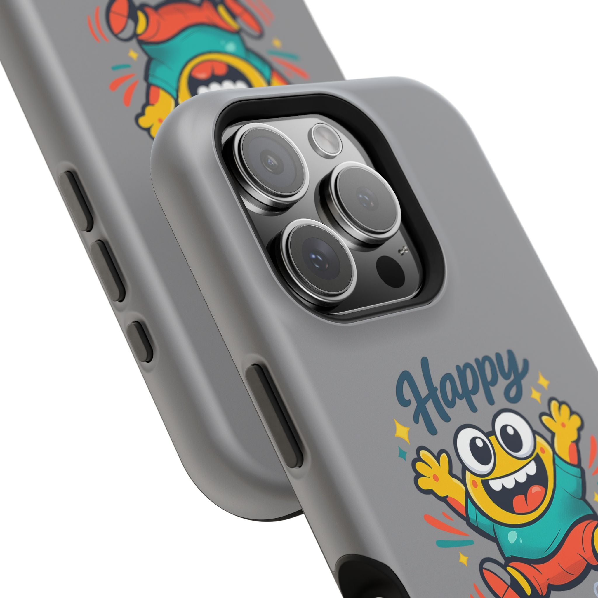 Happy Monster Magnetic Impact-Resistant Phone Case
