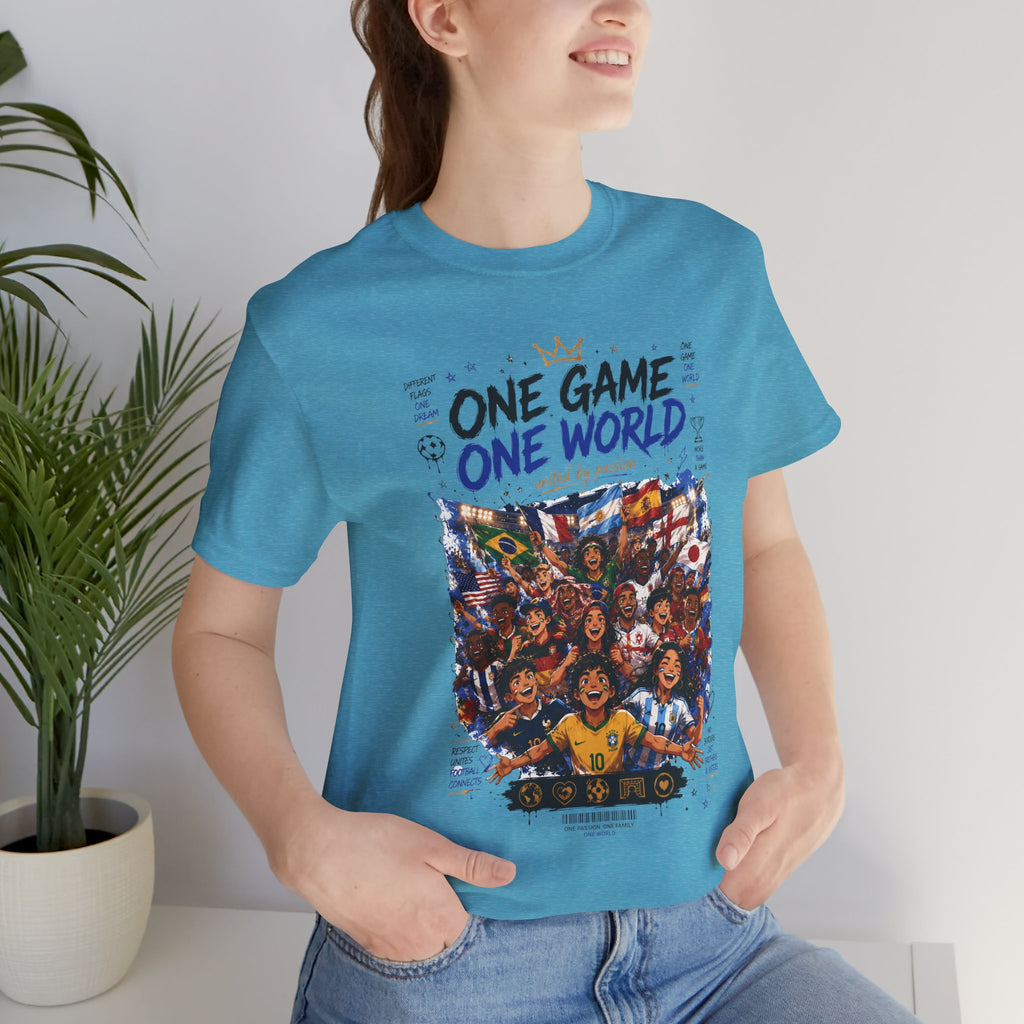 One Game One World Soccer T-Shirt