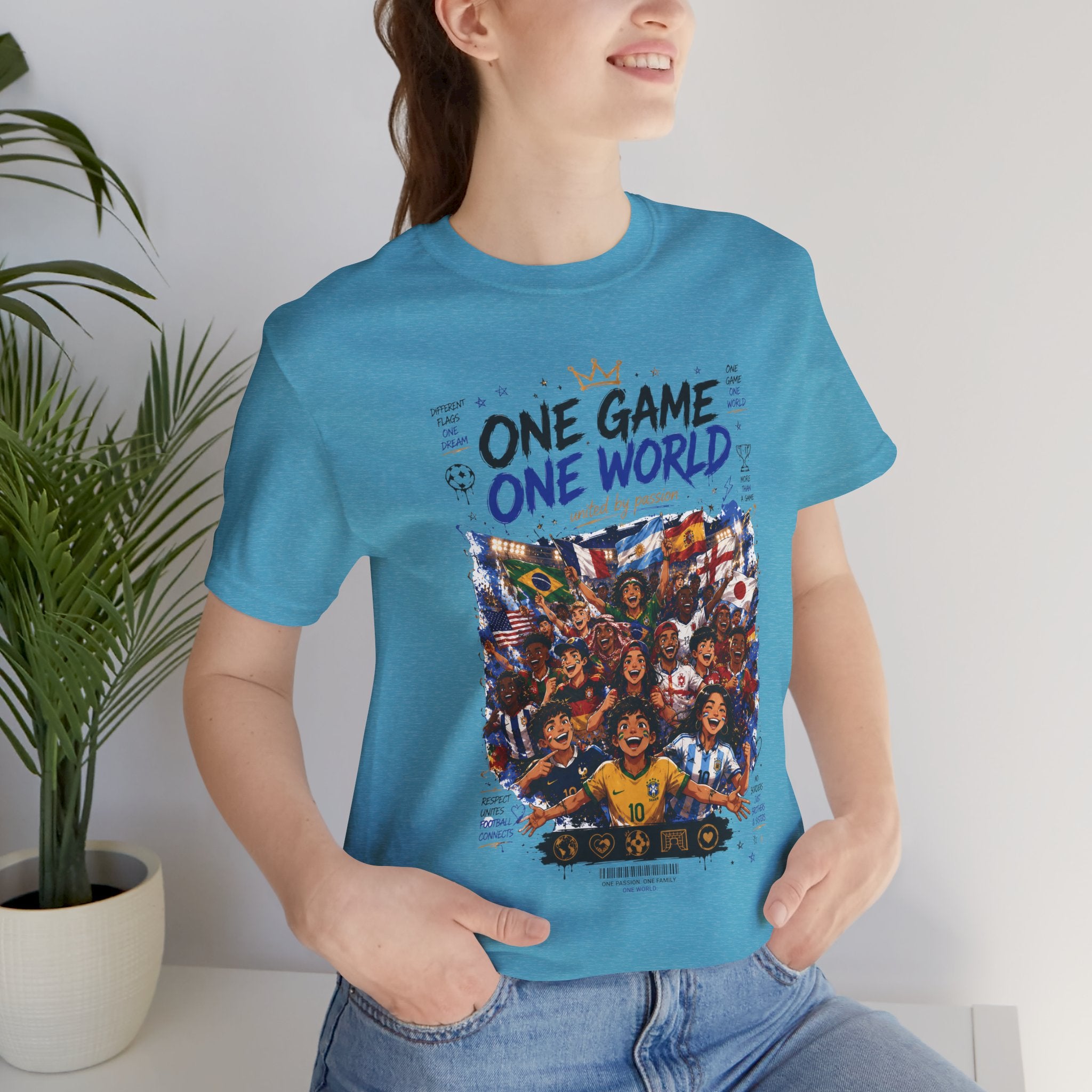 One Game One World Soccer T-Shirt