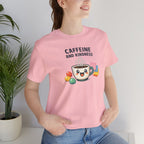 Caffeine and Kindness Tee | office humor, coffee fuel
